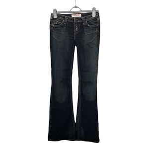 1921 Western Glove Works (Silver) Low-Rise Bootcut Jeans 27/34